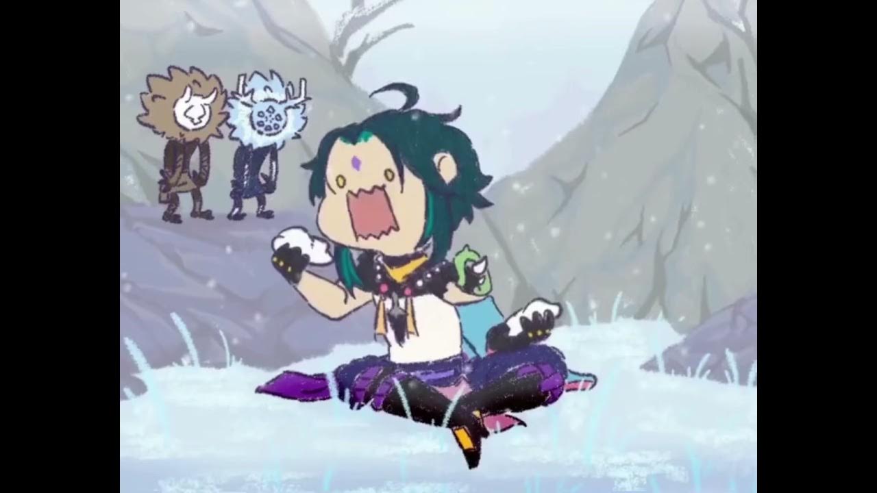 Xiao Eating Snow on Loop YouTube