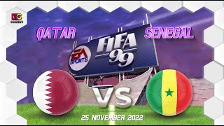 FIFA World Cup Qatar 2022 in FIFA 99: Qatar - Senegal (1998) | 4K/60