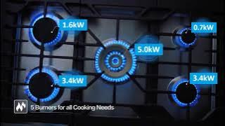 FOTILE GLS36503 stainless steel gas hob with 5 burners review