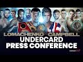 Lomachenko vs Campbell undercard presser (Fury vs Povetkin, Edwards vs Martinez, Buatsi vs Ford & mo