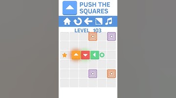 Push the Squares Walkthrough Level 103 answers