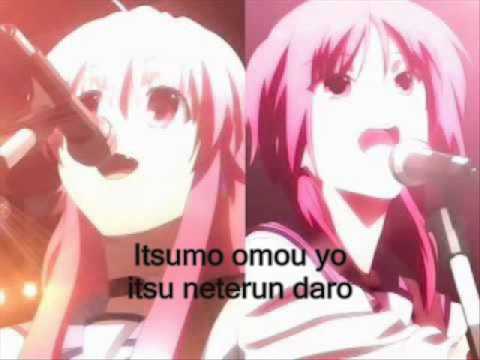 Crow Song Girls Dead Monster Dual Yui Iwasawa Lyrics Download Link Youtube