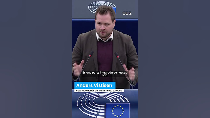 Un diputado danés insulta a Donald Trump en el Parlamento Europeo