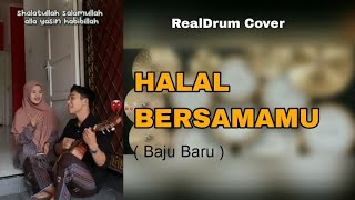 HALAL BERSAMAMU ( suamiku tampan rupawan ) | tiktok viral |Real Drum