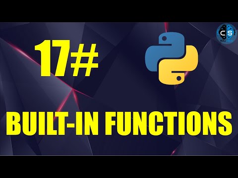 17# Built-in functions - الدوال المدمجة