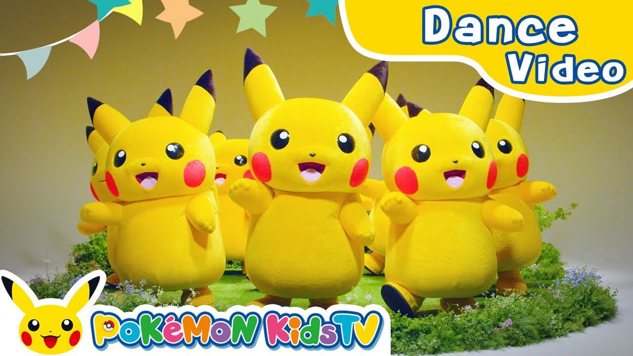 One Pikachu  Kids Dance Song  Nursery Rhyme  Kids Song  Pokmon Kids TV