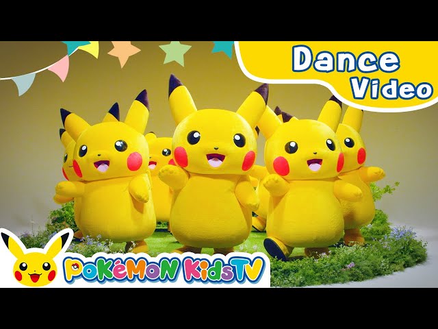 One Pikachu | Kids Dance Song | Nursery Rhyme | Kids Song | Pokémon Kids TV​ class=