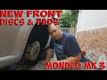 Ford Mondeo MK3 Front Discs & Pad Change #st220