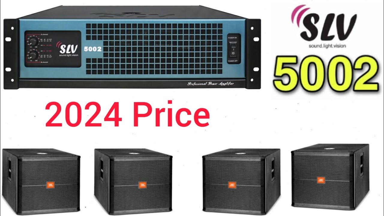SLV 5002 Amplifier Price,5000 Watt Amplifier Price, Reviewdj YouTube