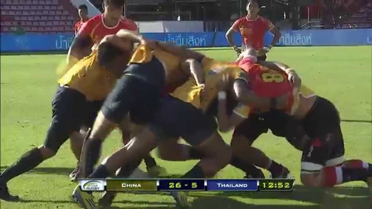 Asia Rugby 7s 2015 China v Thailand