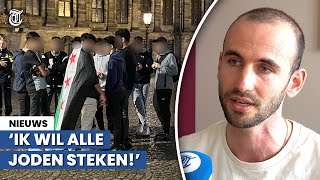 Joodse Nederlander in shock: 'Ze wilden me neersteken'