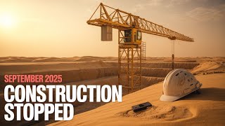 THE LINE NEOM: Why Construction Suddenly Stopped in September 2025 — The Full Story Nobody Told You