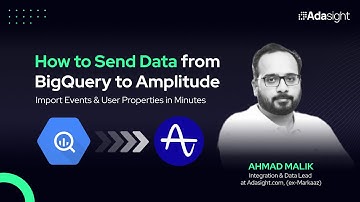 How to Send Data from BigQuery to Amplitude: Import Events & User Properties in Minutes