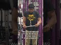 Went form 60s for 11 too 62.5 for 7 the bar was mad unstable #gym #islam #allah #motivation #tricep