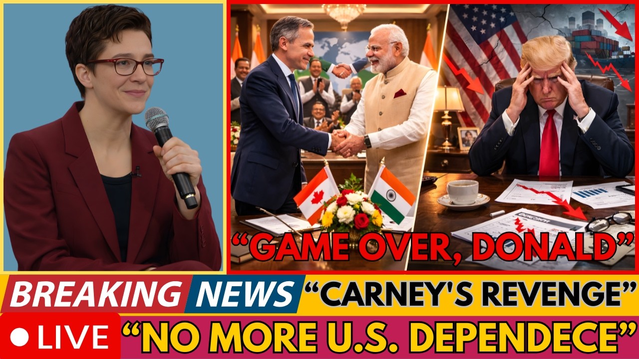 Trump’s Worst Nightmare? Mark Carney Finalizes India Deal to Break US Trade Dominance!