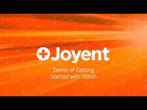 Joyent Technical Discussion: Intro to Getting Started With Triton portal