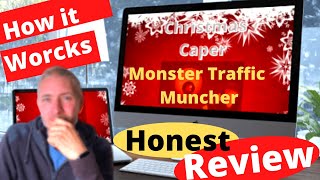 Christmas Capers Review 💲 How to use monster traffic Muncher Software 💲💲 How it works screenshot 2
