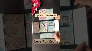 Folding Handmade Card #special #someone #diy #crafts #handmade #scrapbooking