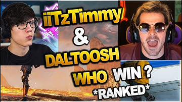 iiTzTimmy in same ranked match with streamers!! DALTOOSH UNSTOPPABLE! ( apex legends )