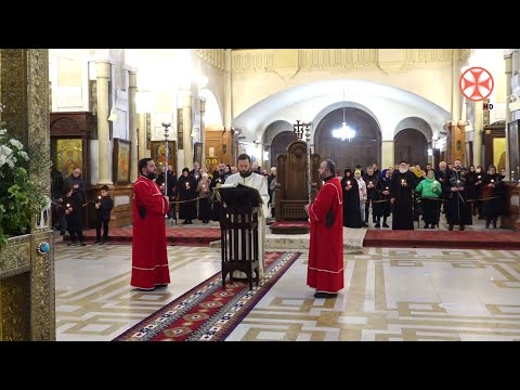 ყოვლადწმინდა სამების სახელობის საპატრიარქო ტაძარში  საკვირაო მსახურება აღევლინა (22.01.2023)