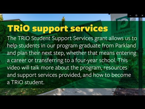 2020 Orientation TRiO Student Support Services