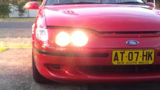 1995 Ef XR6 Ford Falcon Start up and Tour