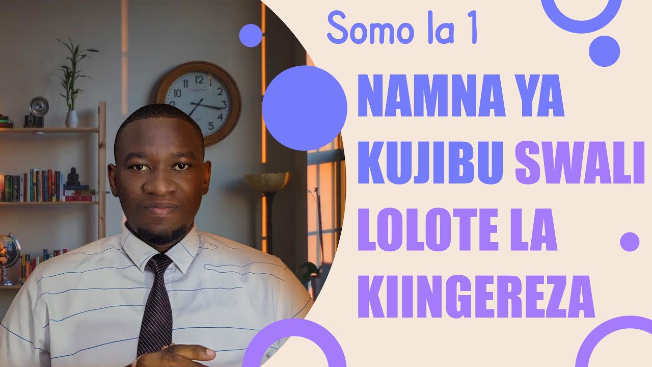 Jifunze kuongea kiingereza hata kama umeishia shule ya msingi.