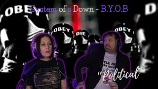 System Of A Down - BYOB Reaction - Did we like it? - British Couple React