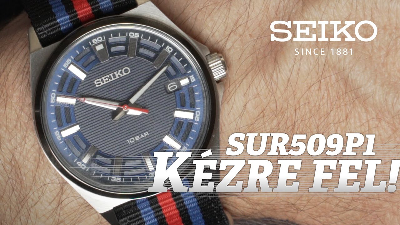 Nem kell mindig kaviár! - Kézre fel! SEIKO SUR509P1