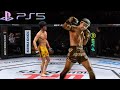 UFC4  Bruce Lee vs Thai Figter EA Sports UFC 4