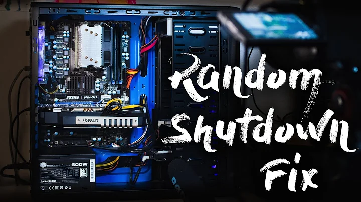 HOW TO FIX A RANDOM PC SHUTDOWN (CRASH)
