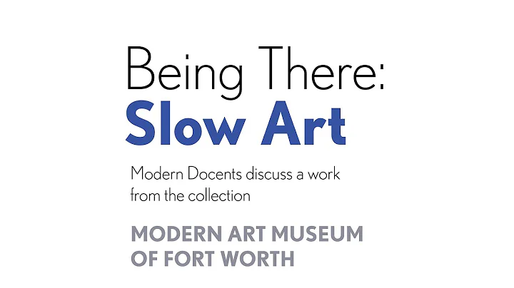 Vernon Fisher - Being There: Slow Art