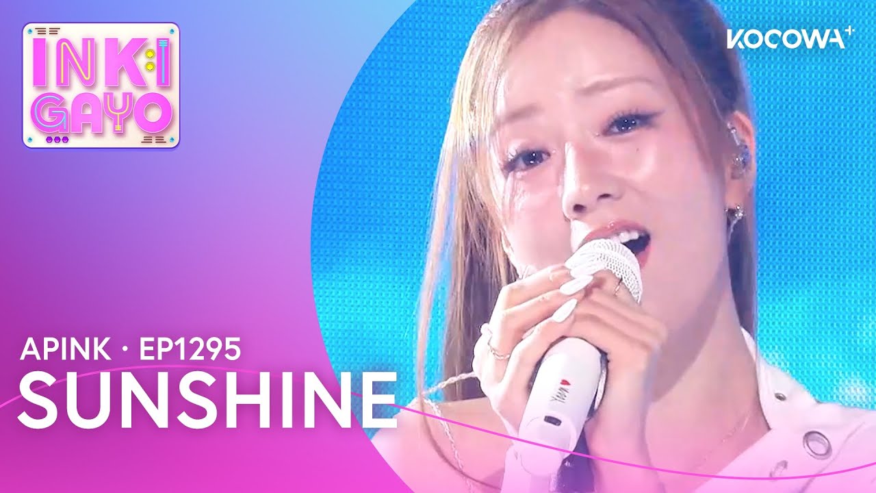 Apink - Sunshine | Inkigayo EP1295 | KOCOWA+ - YouTube