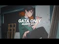 Gata only tiktok remix  floyymenor ft cris mj edit audio