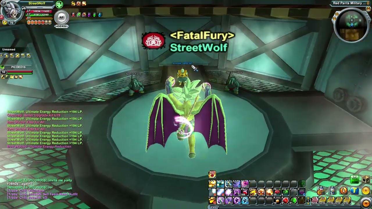 DBOGR - Turtle Hermit lvl 70 UD2 (Normal - No Buffs)