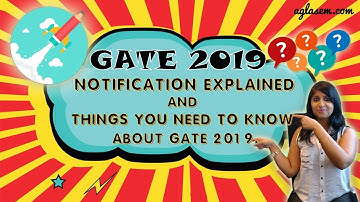 GATE 2019: All You Need To Know | Application, Eligibility, Important Dates | Aglasem