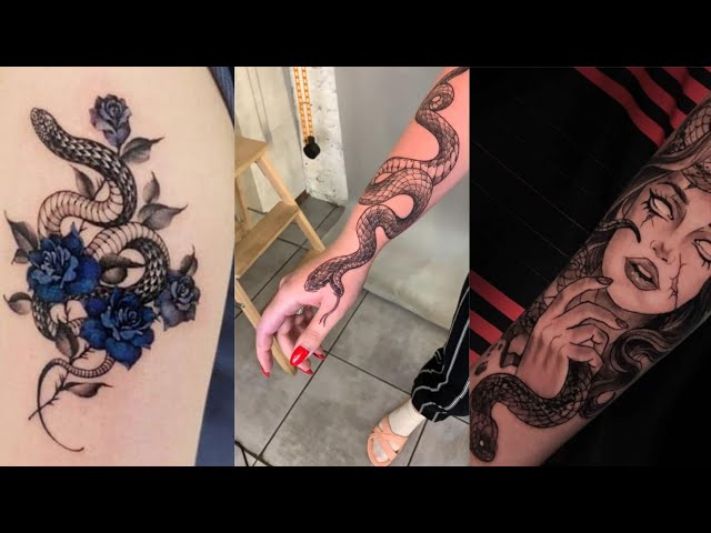 60 Classy Snake Tattoos For Back - Tattoo Designs – TattoosBag.com