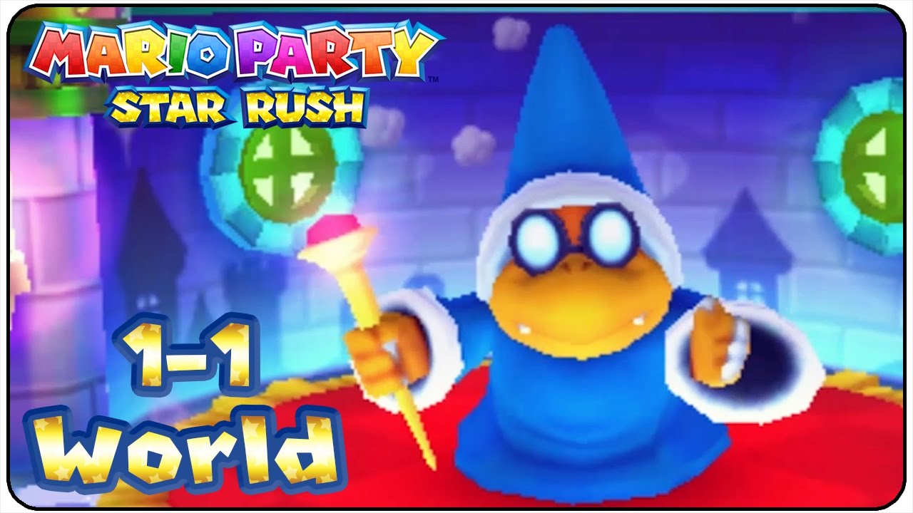Mario Party Star Rush - Walkthrough Part 4 (Toad Scramble Level 1-1)