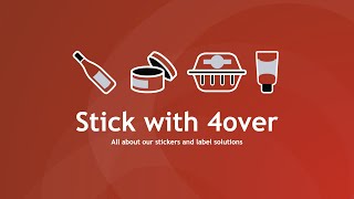 Stick with 4over: All about our sticker and label solutions