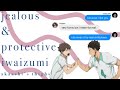 jealous and protective iwaizumi?! | iwaoi fluff