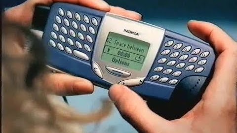 Nokia 5510 ad 2001