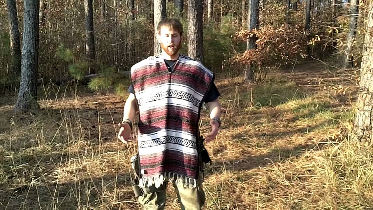 Mexican Poncho For Survival Tactical YouTube