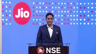 Akash Ambani Full Speech at Jio IPO Listing Ceremony