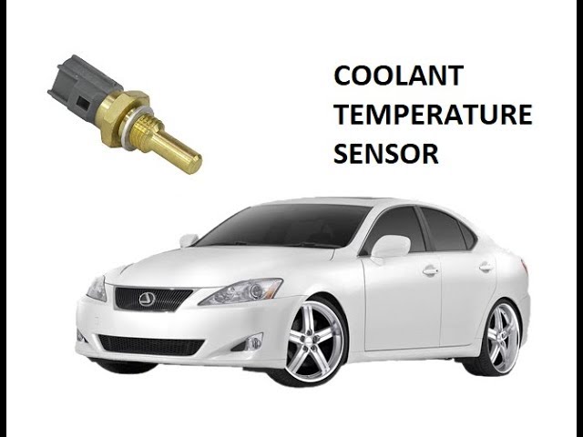Lexus Is 250 2006 To 2013 Coolant Temperature Sensor Replacement - Youtube