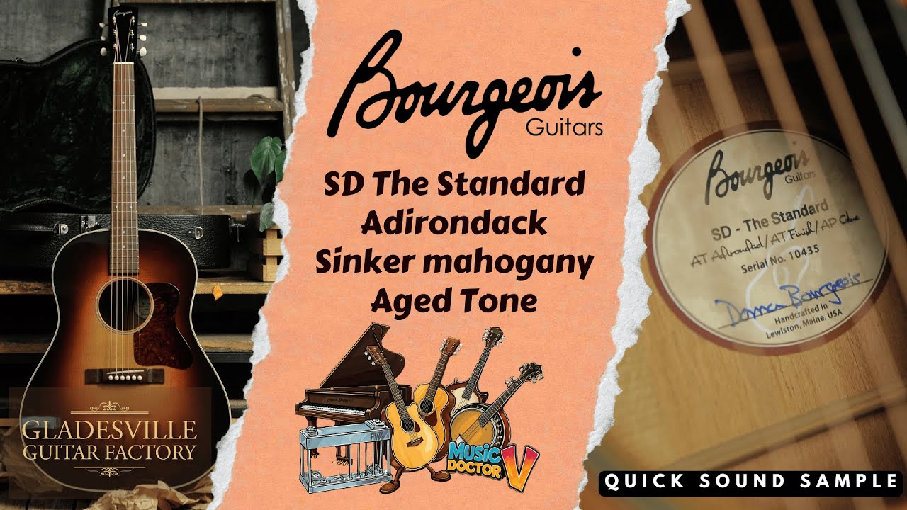 Bourgeois - SD The Standard - Serial no10435 -  Demo by Michael Varecka - Gladesville Guitar Factory