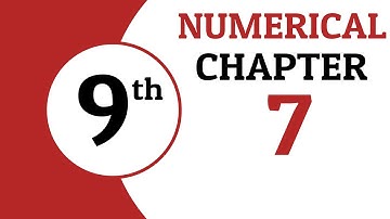 Chapter 7 - Numericals |  9th Class Physics | All Numericals - PTB