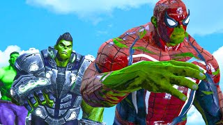 World War Hulk | Spider Hulk x Incredible Hulk x Amadeus Hulk