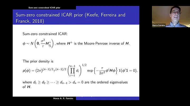 Marco Ferreira - Seminar - "Objective Bayesian model selection for Gaussian hierarchical models..."