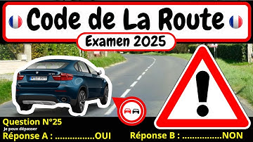 ✅ TEST GRATUIT DU CODE DE LA ROUTE 2025 🚗 #128