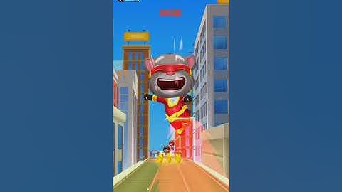 Talking Tom Hero Dash Walkthrough Gameplay Part 1 - Super Tom (iOS, Android)